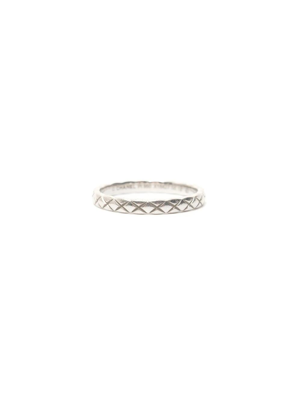 Chanel Coco Crush Ring Platinum #299328C19B